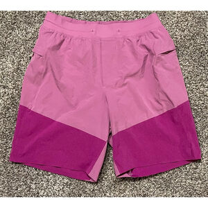 Lululemon Men’s Train to Beach Lined Shorts, Size Medium, 8” Inseam, EUC